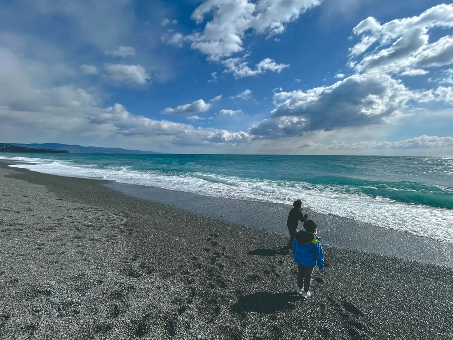 叫びたくなるほどでかい海