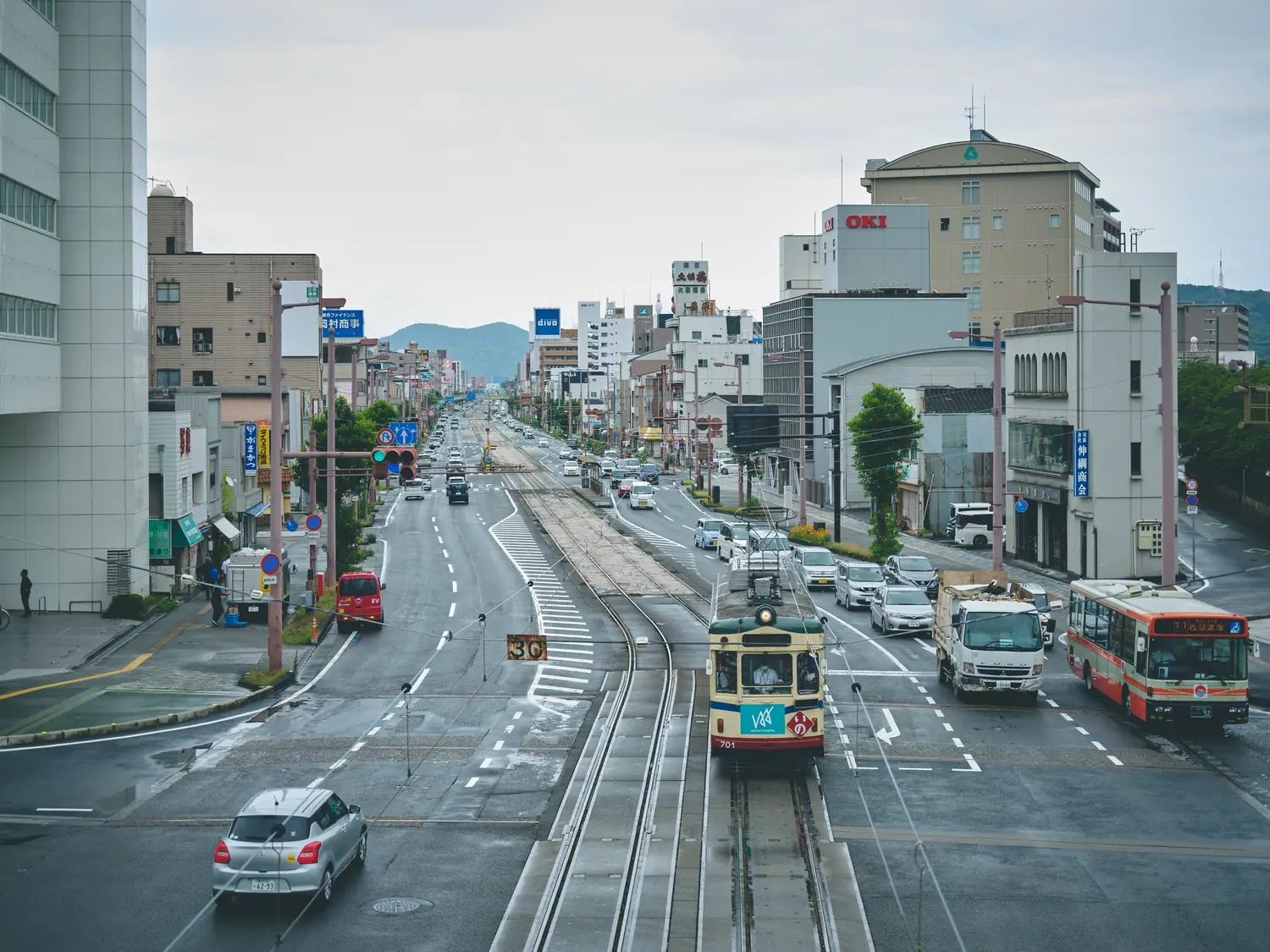 路面電車のある日常