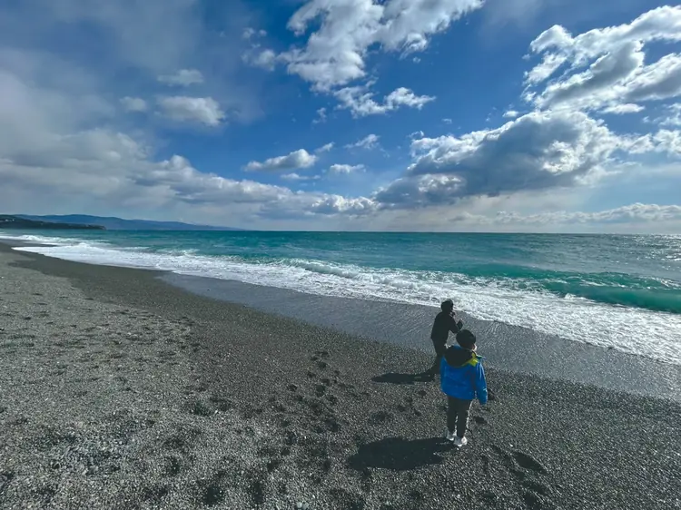 叫びたくなるほどでかい海