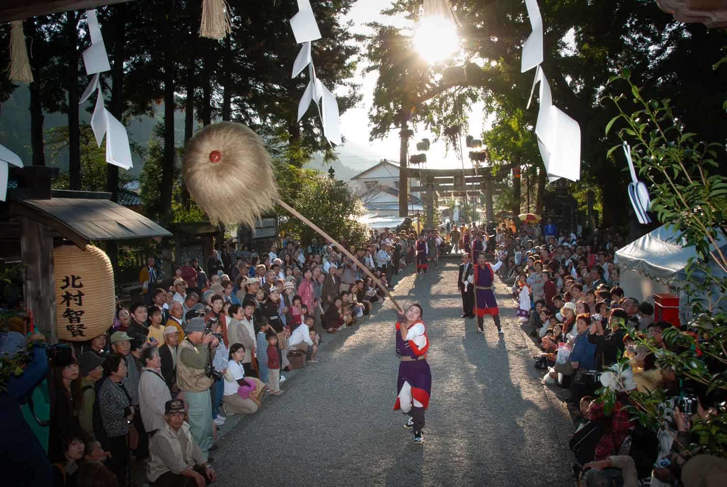 11月・香美市「大川上美良布神社」秋季大祭フィナーレ